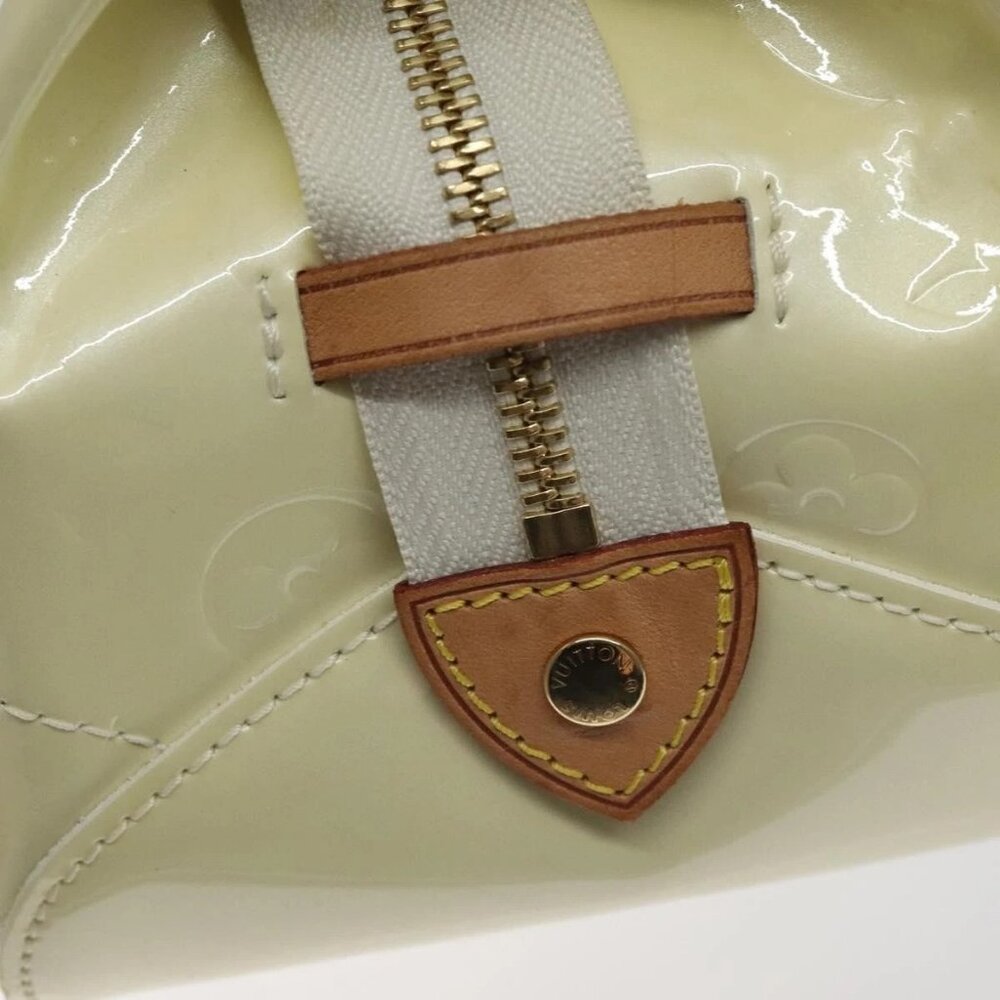 LOUIS VUITTON Monogram Vernis Rosewood Avenue Hand Bag Perle - Picture 11 of 16